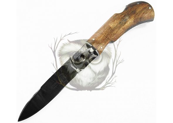 Нож выкидной Снайпер, 95х18, Медтех