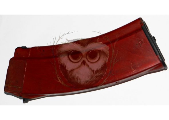 АК-74М. Магазин 30 мест кал. 5.45х39, бакелит, рыжий