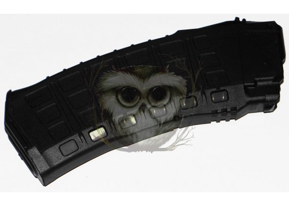 АК-12, ИЖ-1614. Магазин 30 мест кал. 5.45х39, черный пластик, с окнами