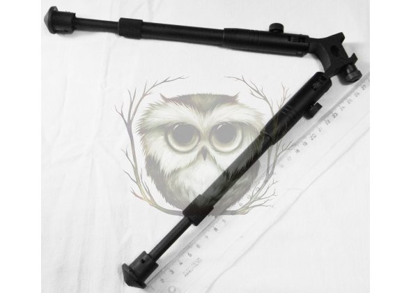 Сошки Bipod WJ-15  на ствол+Weaver, max 30 см, 