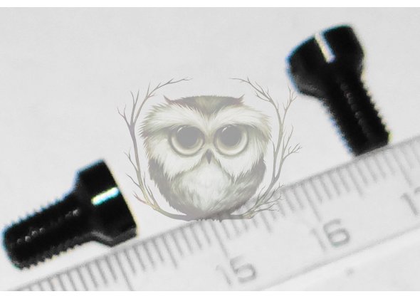 ТОЗ-34. Винт пластины коробки ремонтный (1 шлиц)