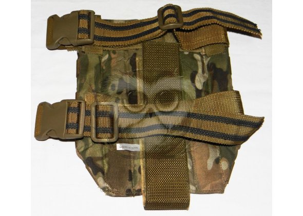 Набедренная платформа с системой Molle, 250х230 мм, мультикам