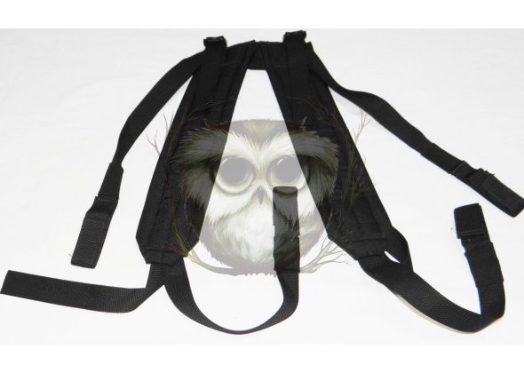 Лямки плечевые для боевого пояса, цвет черный