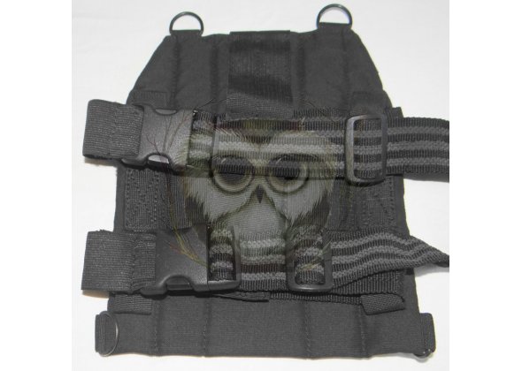 Набедренная платформа с системой Molle, 220х270 мм, черная