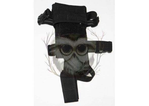 Кобура тактическая, набедренная, ПМ, черная