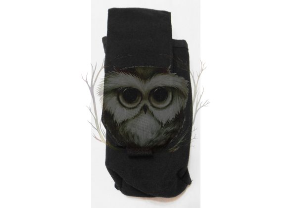 Подсумок под 2 магазина Сайга- 9х19, (1х2), черный,