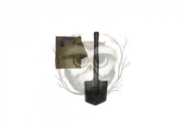 Лопатка саперная МПЛ-50 с чехлом 80-е гг., б/у