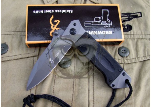Нож Browning DA73 складной, черный