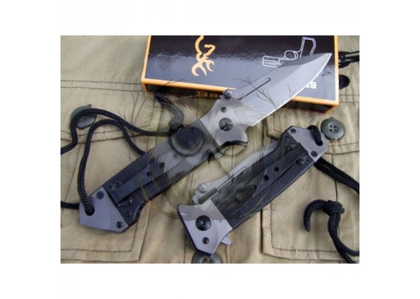 Нож Browning DA73 складной, черный