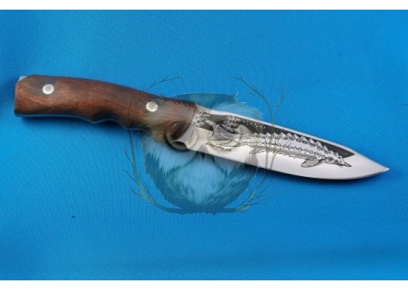 Нож Осетр 65х13 ц\м Кизляр
