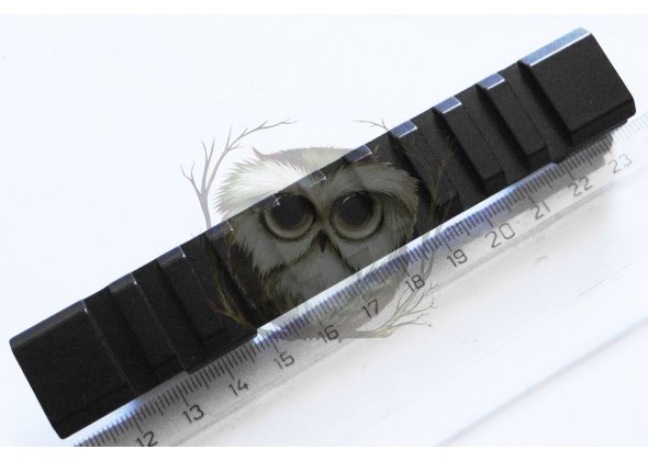 Планка преходная 125 мм л\х -  Weaver (мостик)