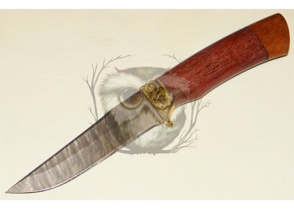 Нож Карась дамаск Данилов
