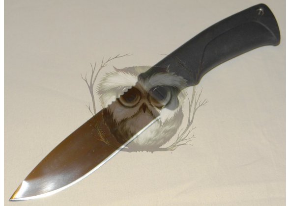 Нож Сом 65х13 эластроновая ручка ООО Кизляр