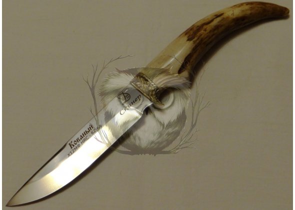 Нож Скинер-1,  Х12МФ, кость, Данилов