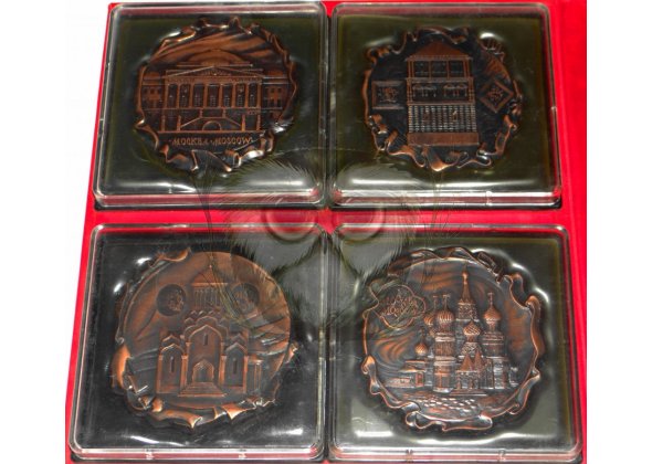 Набор Сувенирные медали Раменского приборостроительного завода
