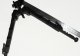 Сошки Bipod h=21-26 см, установка на Weaver, вес 300 гр, рельефные ножки, V9
