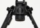 Сошки Bipod h=21-29 см, установка на Weaver, поворот 360 град.,в пластике, вес 300 гр, V-11