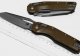 Нож складной Microtech M390MK, коричневый