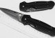 Нож складной Spyderco CPM S30V, Schempp, черный, Тайвань