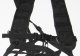 Лямки плечевые для боевого пояса, ширина 90 мм, цвет черный
