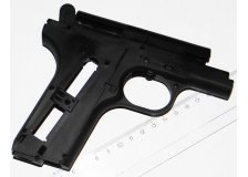 Gletcher TT-P. Корпус пистолета, пластик