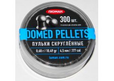 Пуля 4,5 мм Люман Domed pellets, 300 шт, 0,68 гр