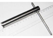 Ввертыш нержавейка D=18 мм сквозная ручка
