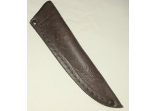 Чехол для ножа 180х30мм с б/застежки, кожа, коричневый