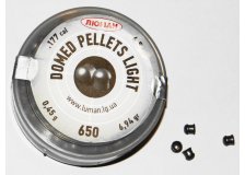 Пуля 4,5 мм Люман Domed pellets Light, 650 шт, 0,45 гр