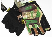 Перчатки тактические "Mechanix Wear" M-Pact glove, без пальцев, мультикам