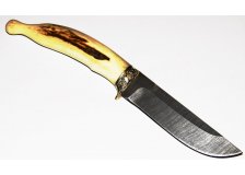 Нож Барс рог дамаск Данилов