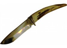 Нож Соболь, D2, рог,  Данилов