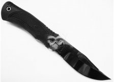 Нож Бирюк 95х18 резиновая ручка Медтех