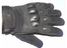 Перчатки тактические "Battlewolf Hell Storm", с пальцами, черные