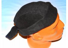 Бандана - шапка, флисс, черная