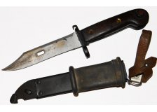 ММГ Штык-нож АКМ(6х3) ШНС-001-01, с резиной на ножнах